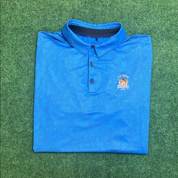 Nike Other - Nike Dri-Fit Golf Polo from 2016 US Open at Oakmont (Royal Blue/ Size XL)